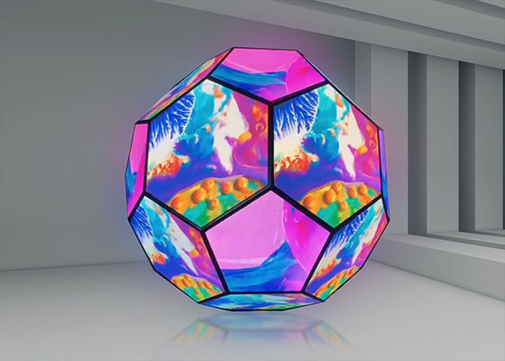 Esposizione creativa antipolvere SMD2020 della sfera di RGB LED dello schermo di visualizzazione del LED