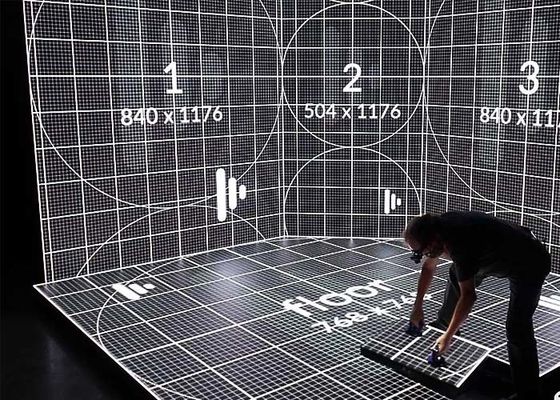 Sistema di controllo Novastar/Kinglight Display a LED per pavimenti XR per una durata di 100000 ore
