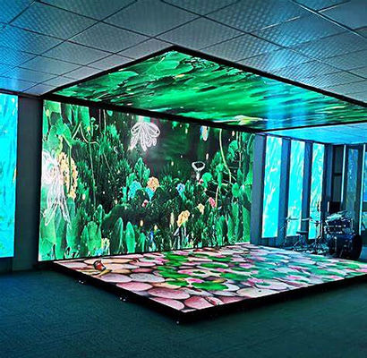 Temperatura del colore regolabile e serrature curve Rental LED Display 500*500mm/500*1000mm