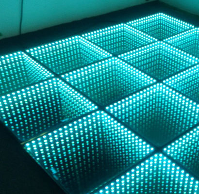 128×128 Cabinet Resolution LED Floor Screen con tecnologia di elaborazione del colore a 16 bit