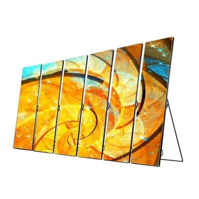 1920x640x33mm HD Commerciale LED Display Screen Poster Pavimento Standing per la pubblicità all'aperto
