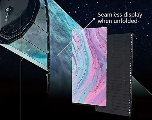 Display LED arrotolabile flessibile P1.5, Design salvaspazio per sale conferenze e riunioni